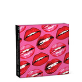 Pink & Red Lips Square Matches.