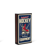 Retro Hockey Print Matches. 45 Sticks