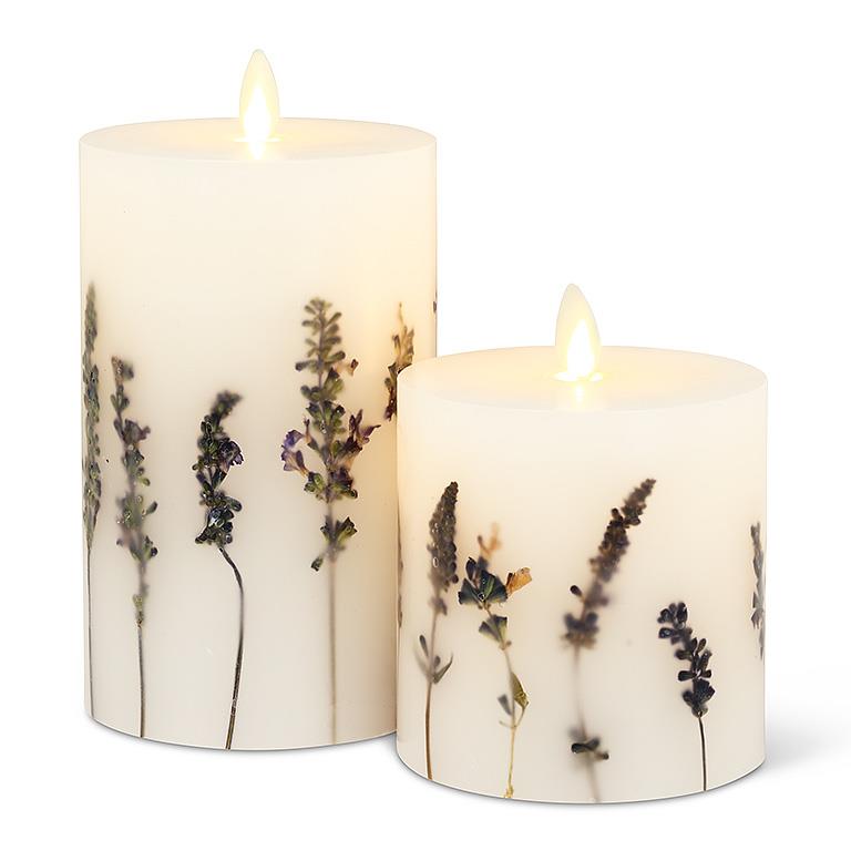 Reallite Small  Lavender Candle