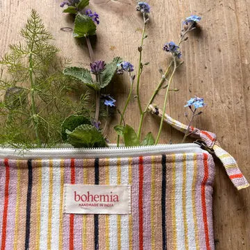 Jaipur Stripe Pouch