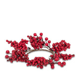 Small Red Berries Candle Ring