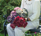 Large 7 Open Peony Bouquet