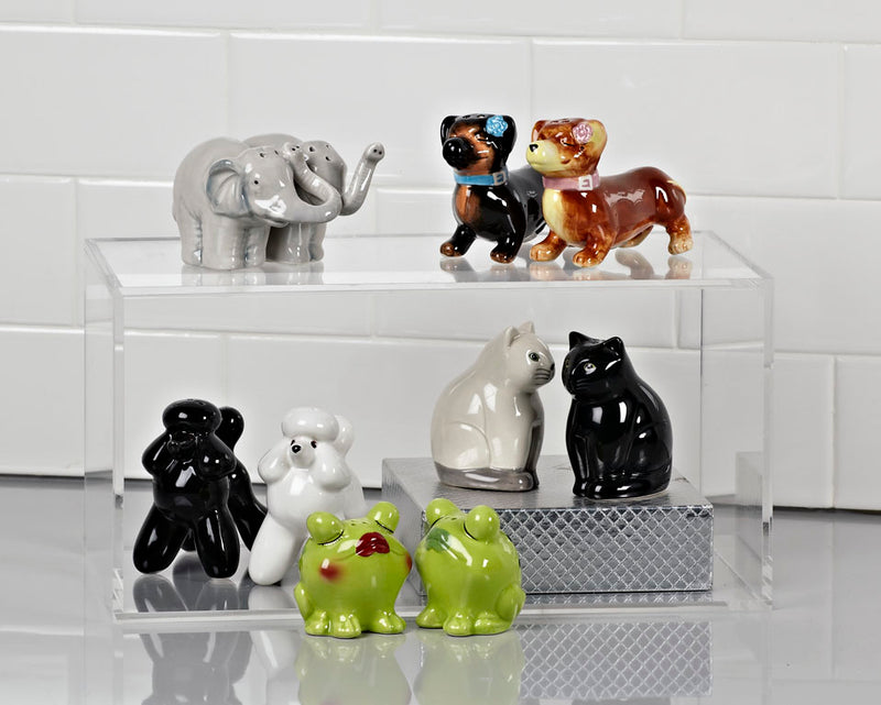 Sitting Cat Salt & Pepper Shakers