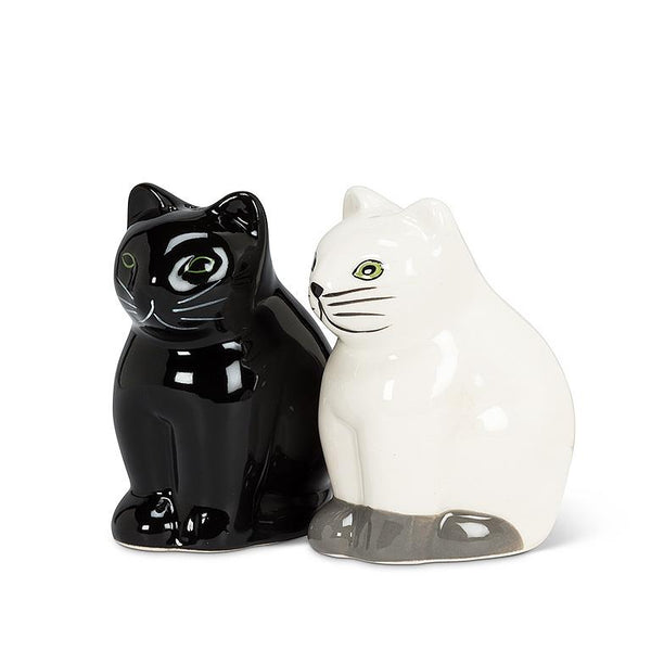 Sitting Cat Salt & Pepper Shakers