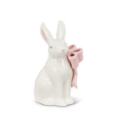 Sitting Bunny with Bow