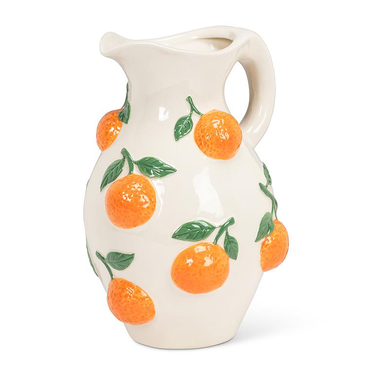 Lg Jug w/Oranges