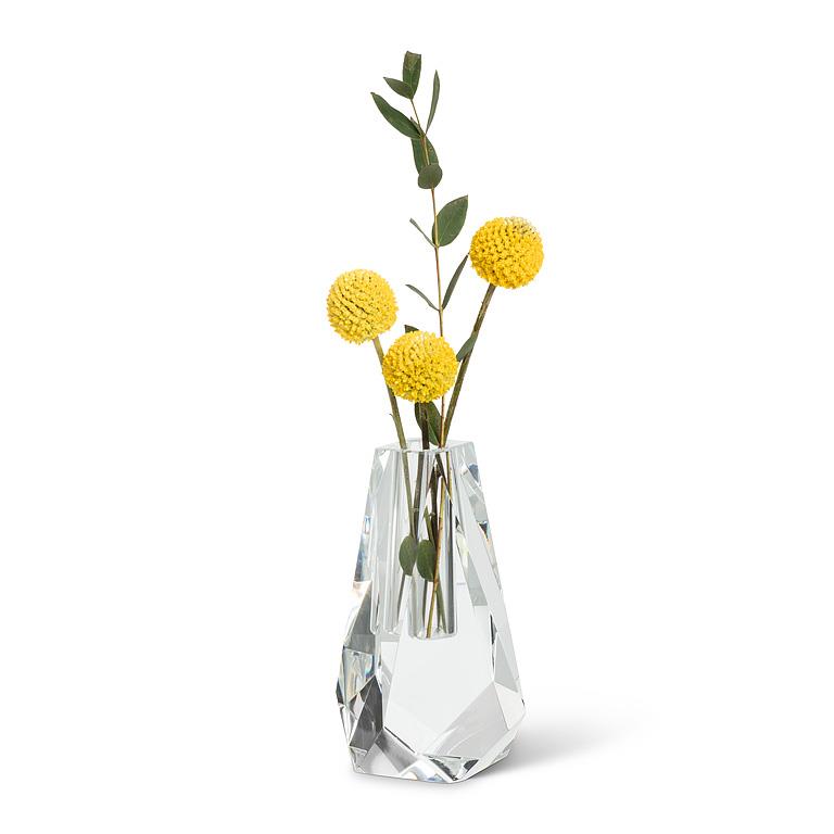 Modern Cut Bud Vase Small