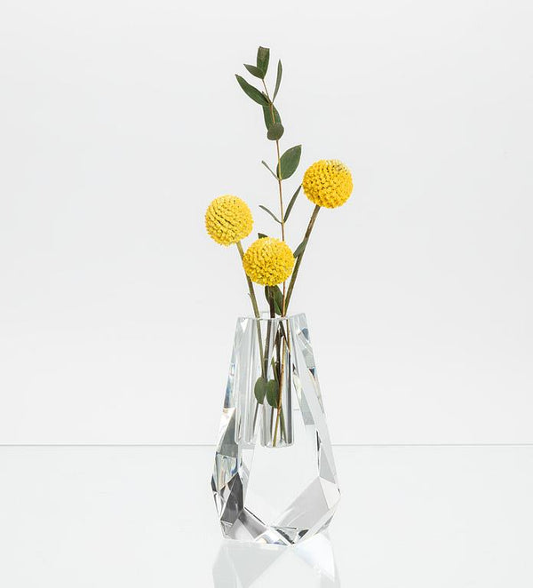 Modern Cut Bud Vase Small