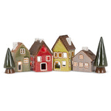 Narrow house w/windows green