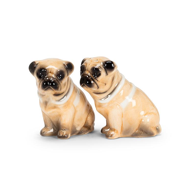 Pug Dog Salt & Pepper