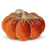 Large Pumpkin with Glitter