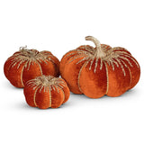 Large Pumpkin with Glitter