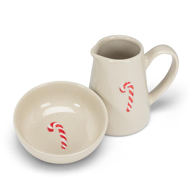 Mini Bowl with Candy Cane