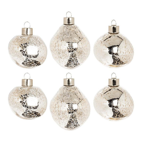 Organic Shape Ornament. Set of 6