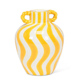 Medium Striped Urn Vase