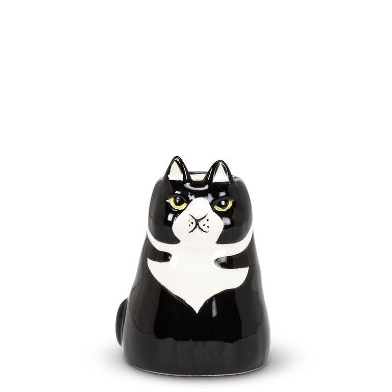 Small Sitting Cat Vase