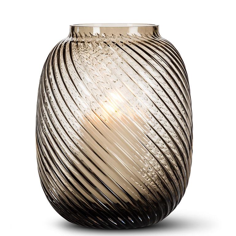 Medium Swirl Barrel Vase