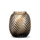 Small Swirl Barrel Vase