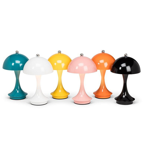 Dome Shade LED Lamp Wh