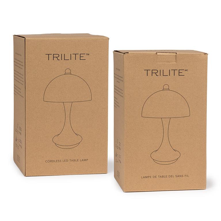Dome Shade LED Lamp Wh