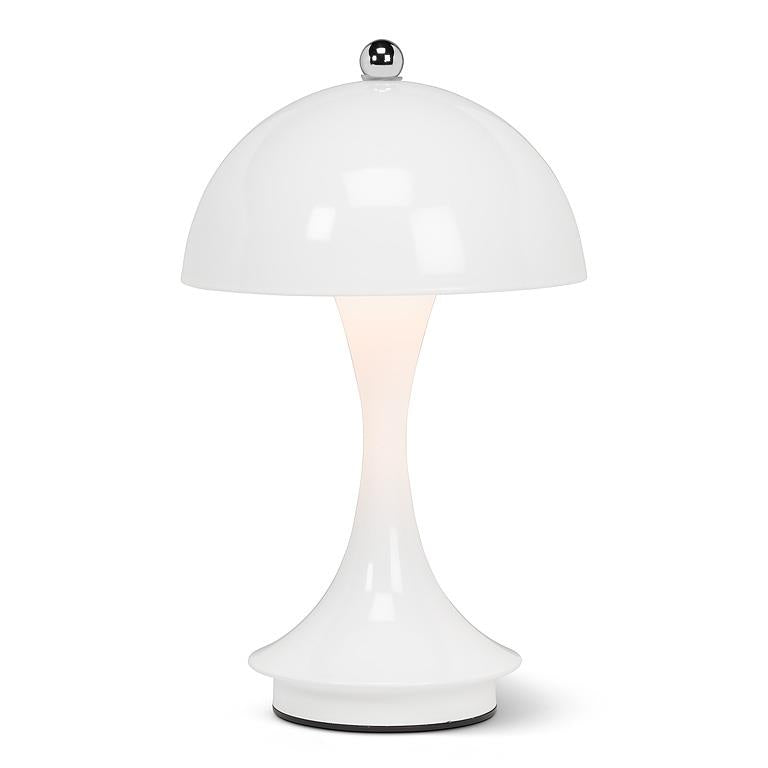 Dome Shade LED Lamp Wh