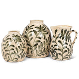 Medium Frond Round Vase