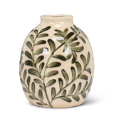 Medium Frond Round Vase