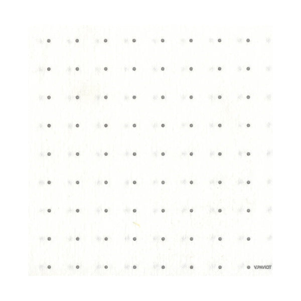 Cosmos white/silver - Paviot Cocktail Napkin
