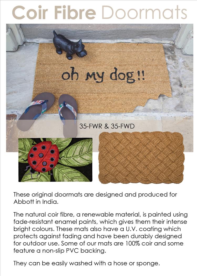 Woven Rope Doormat