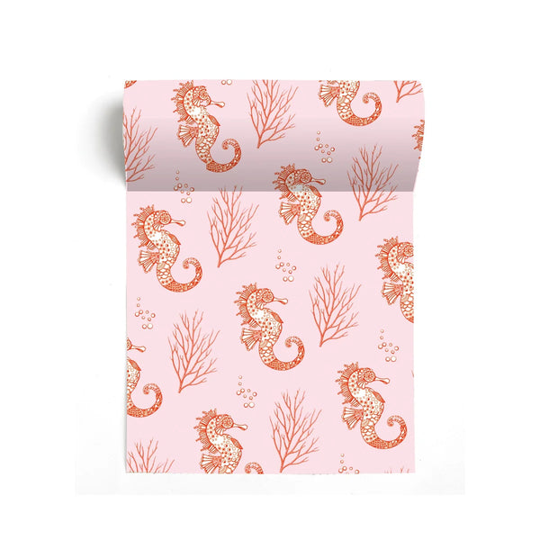 Seahorse pink - Paviot Napkin Roll