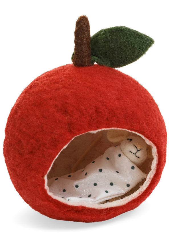 SLEEPING MICE/APPLE WL/POLY RED