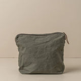 Journey Makeup Canvas Bag | Olive