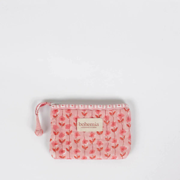 Garland Coin Purse, Vintage Pink