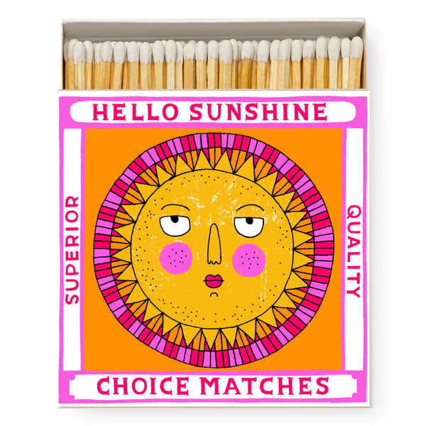 Hello Sunshine | Square - Safety Matches