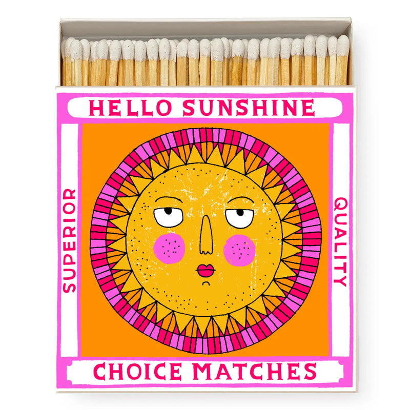 Hello Sunshine | Square - Safety Matches