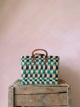 Chequered Reed Basket