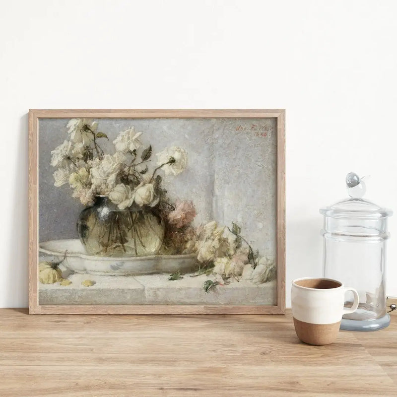 Watercolour Vintage Art Print 8x10"