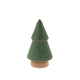 Raw Clay Christmas Tree Green
