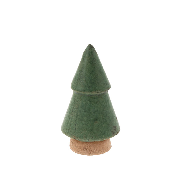 Raw Clay Christmas Tree Green