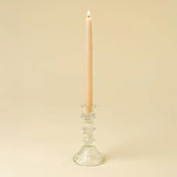 Clear Callista Candle Holder