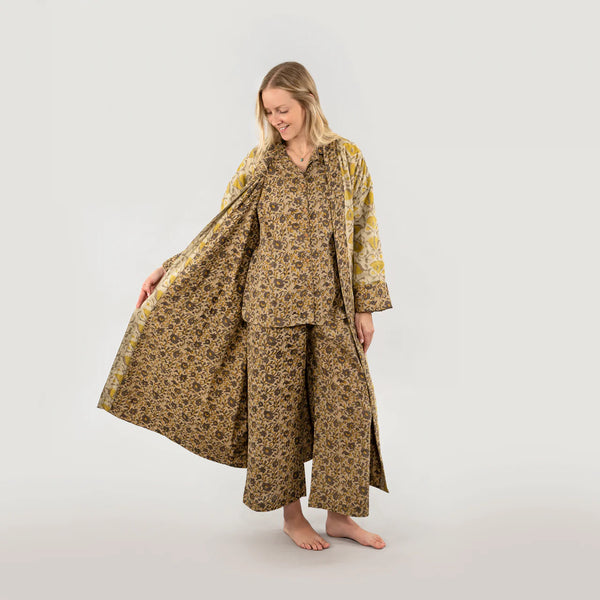 Lakshimi Reversible Kimono Robe