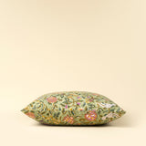 20x20 Block Print Pillow, Green