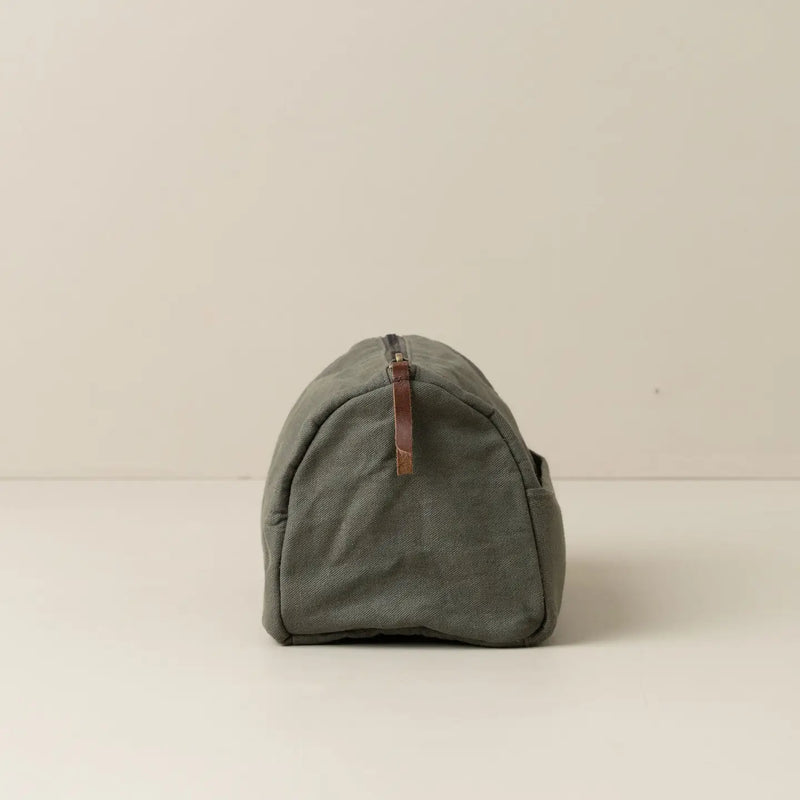 Journey Toiletry Canvas Bag | Olive