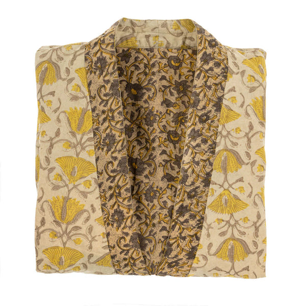 Lakshimi Reversible Kimono Robe