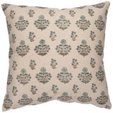 Salvia Block Print Pillow