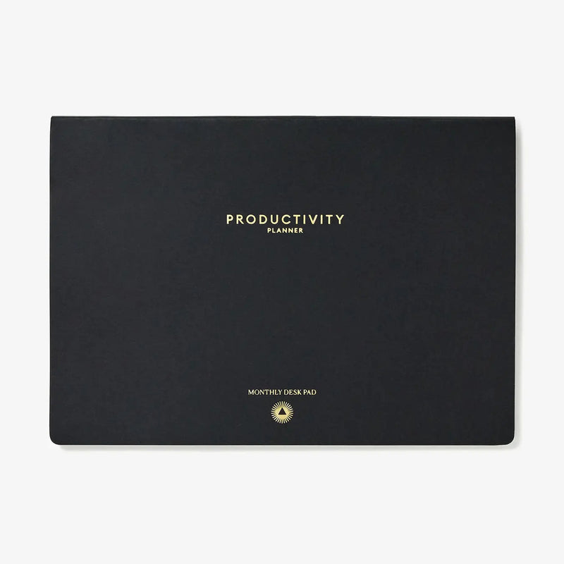 Productivity Planner Monthly Desk Pad Calendar - Mindfulness