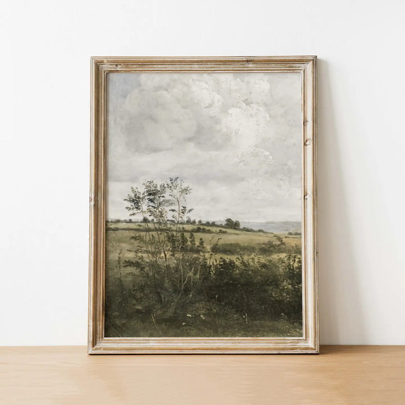 Field View Vintage Art Print 8x10"