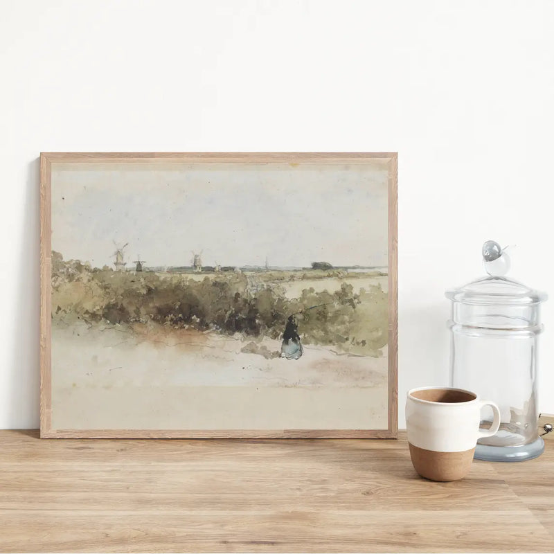 Farmhouse Lll Vintage Art Print