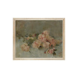 Fleurs Vintage Art Print 8x10 with frame