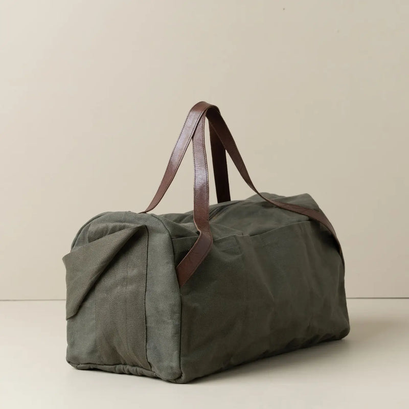 Canvas Duffle Bag | Olive Journey